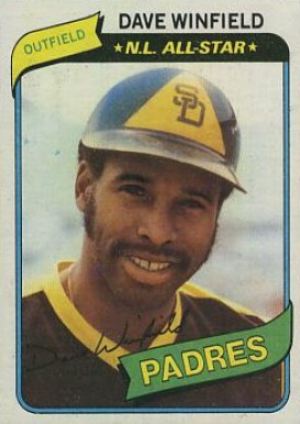 1980 Topps Dave Winfield #230 Baseball Card - 134323