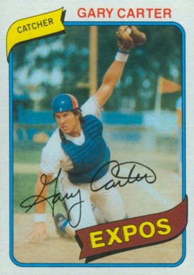 1980 Topps Gary Carter #70 Baseball Card