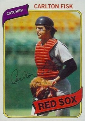 1980 Topps Carlton Fisk #40 Baseball Card