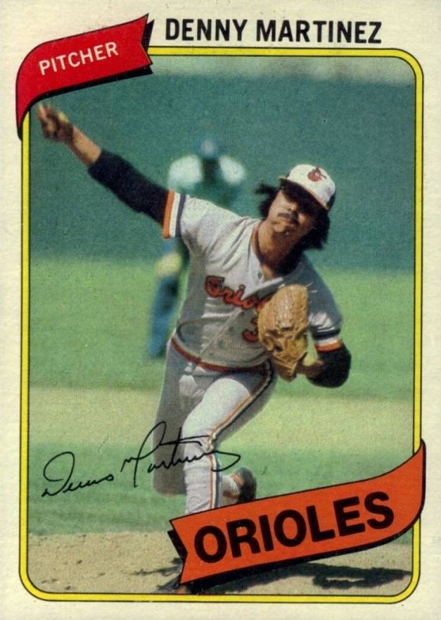 1980 Topps Denny Martinez #10 Baseball Card