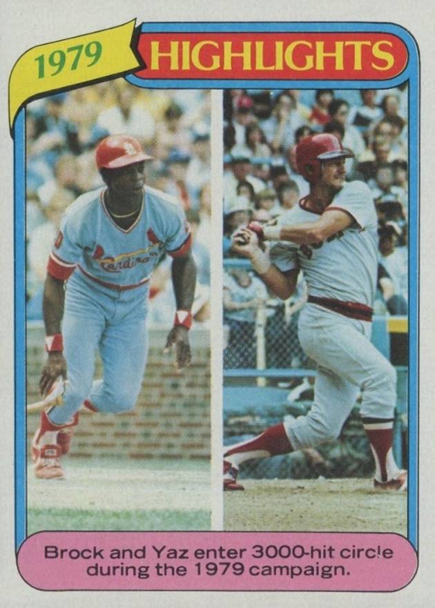 1980 Topps 1979 Highlights #1 Baseball Card