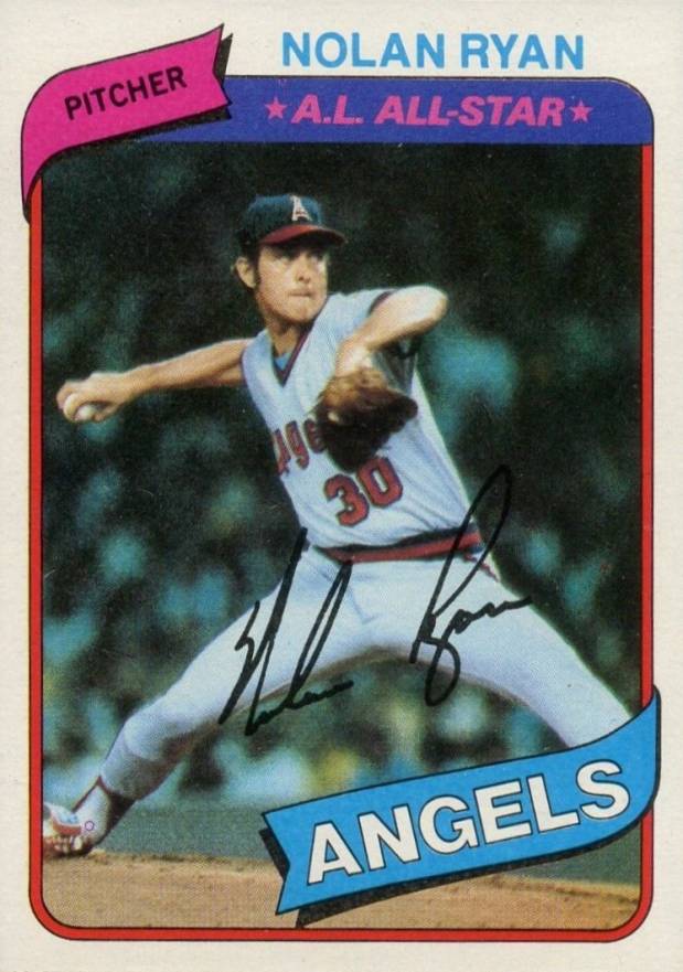 1980 Topps Nolan Ryan #580 Baseball Card