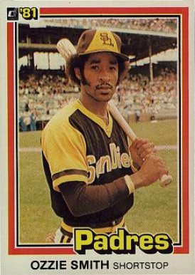 1981 Donruss Ozzie Smith #1 Baseball Card