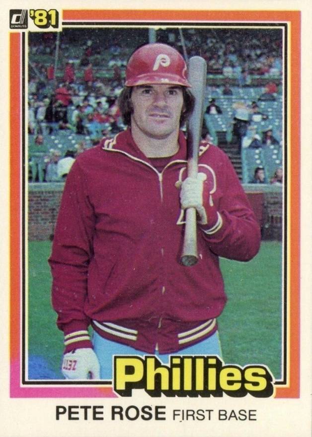 1981 Donruss Pete Rose #131 Baseball Card
