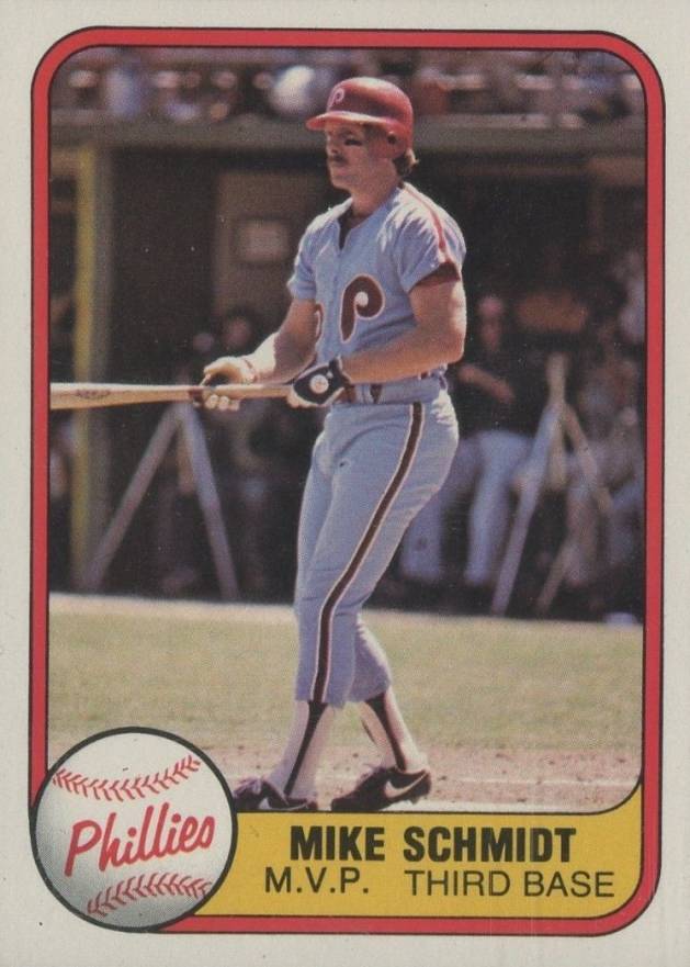 1981 Fleer Mike Schmidt #5 Baseball Card