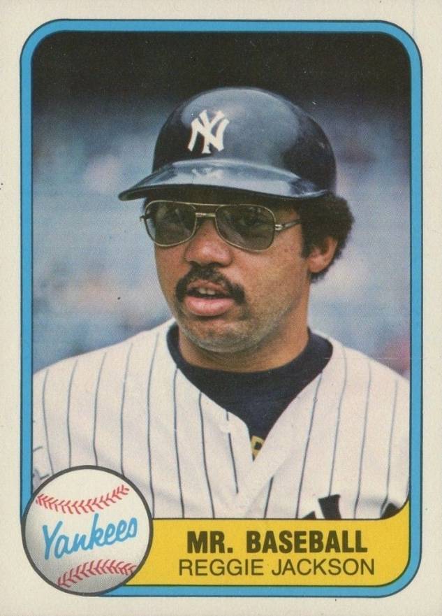 1981 Fleer Reggie Jackson #79 Baseball Card
