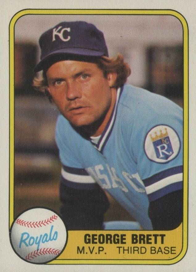 1981 Fleer George Brett #28 Baseball Card