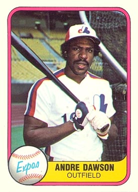 1981 Fleer Andre Dawson #145 Baseball Card