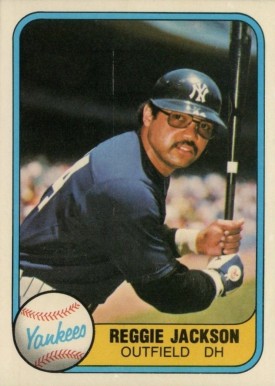 1981 Fleer Reggie Jackson #79 Baseball Card