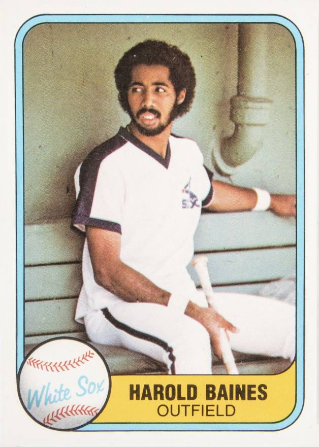 1981 Fleer Harold Baines #346 Baseball Card