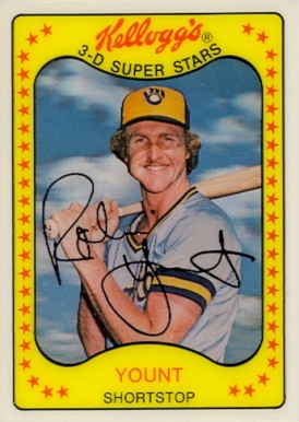 1981 Kellogg's Robin Yount #57 Baseball Card