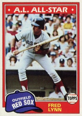 1981 Topps Fred Lynn #720 Baseball Card