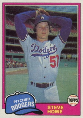 1981 Topps Steve Howe #693 Baseball Card