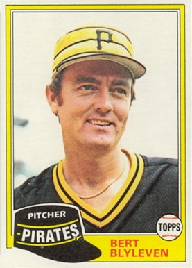 1981 Topps Bert Blyleven #554 Baseball Card