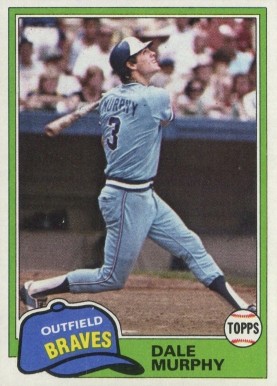 1981 Topps Dale Murphy #504 Baseball Card