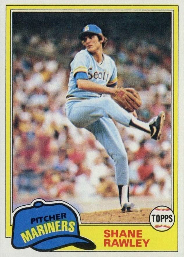 1981 Topps Shane Rawley #423 Baseball Card