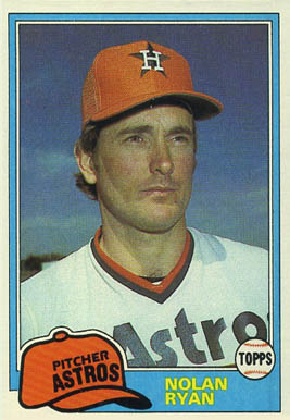 1981 Topps Nolan Ryan #240 Baseball Card