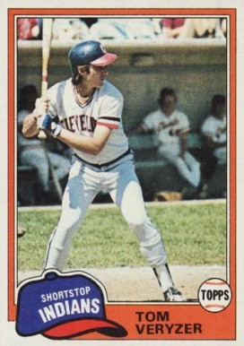1981 Topps Tom Veryzer #39 Baseball Card