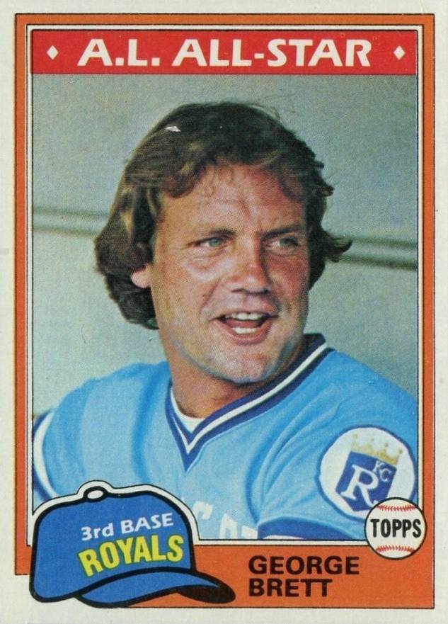 1981 Topps George Brett #700 Baseball Card
