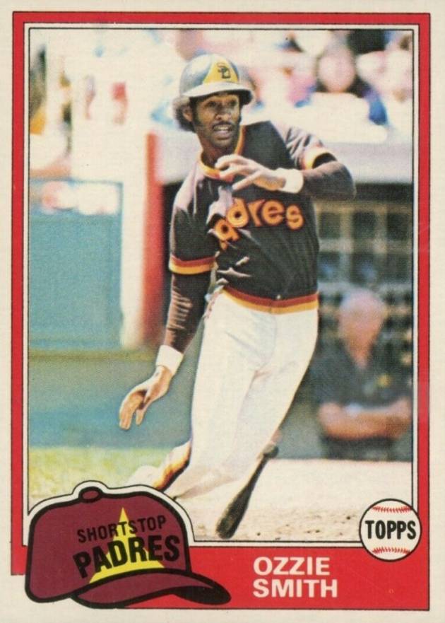 1981 Topps Ozzie Smith #254 Baseball Card