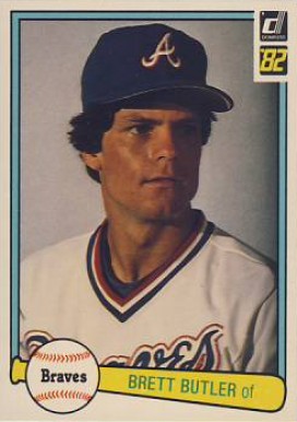 1982 Donruss Brett Butler #275 Baseball Card