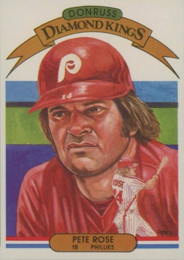 1982 Donruss Pete Rose #1 Baseball Card