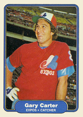 1982 Fleer Gary Carter #185 Baseball Card