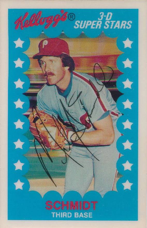 1982 Kellogg's Mike Schmidt #16 Baseball Card