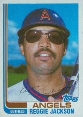 1982 Topps Traded Reggie Jackson #47T Baseball Card
