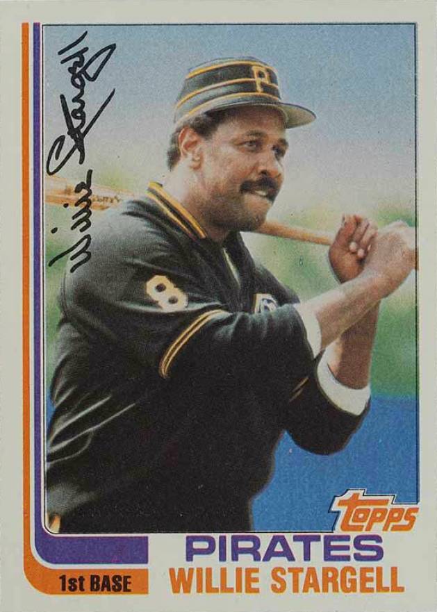 1982 Topps Willie Stargell #715 Baseball Card