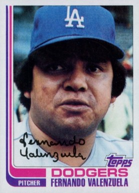 1982 Topps Fernando Valenzuela #510 Baseball Card