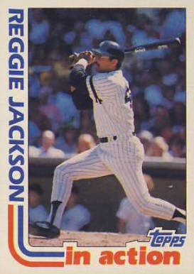 1982 Topps Reggie Jackson #301 Baseball Card