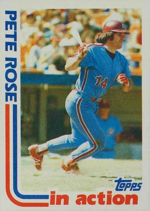 1982 Topps Pete Rose #781 Baseball Card