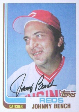 1982 Topps Johnny Bench #400 Baseball Card