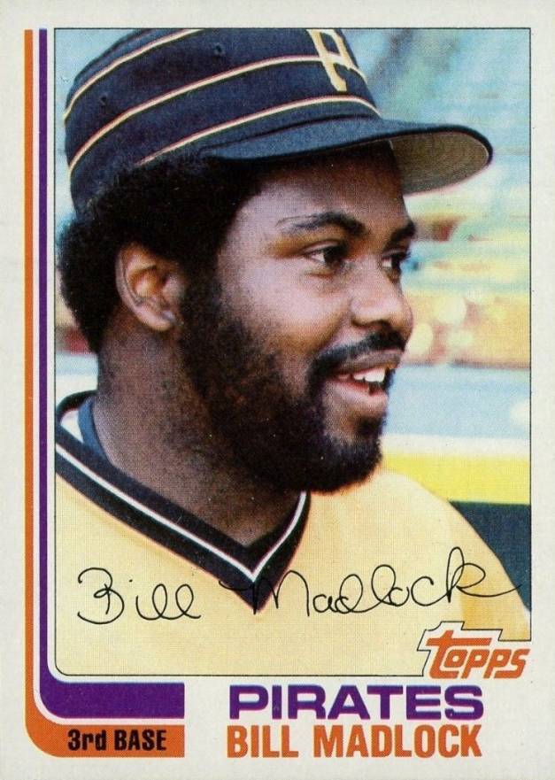 1982 Topps Bill Madlock #365 Baseball Card