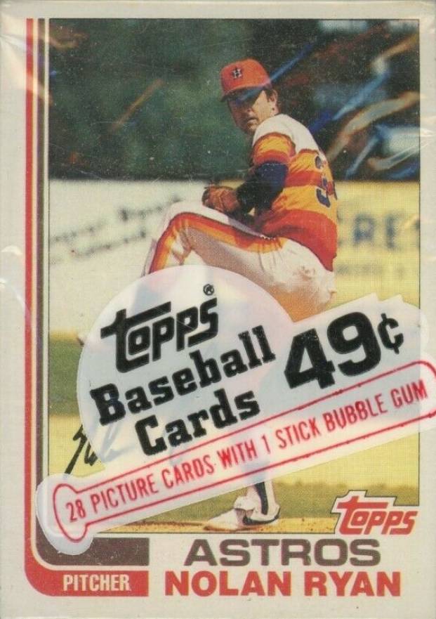 1982 Topps Cello Pack #CP Baseball Card