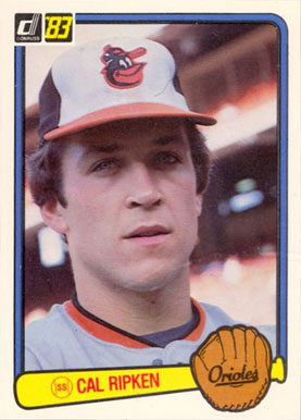 1983 Donruss Cal Ripken Jr. #279 Baseball Card