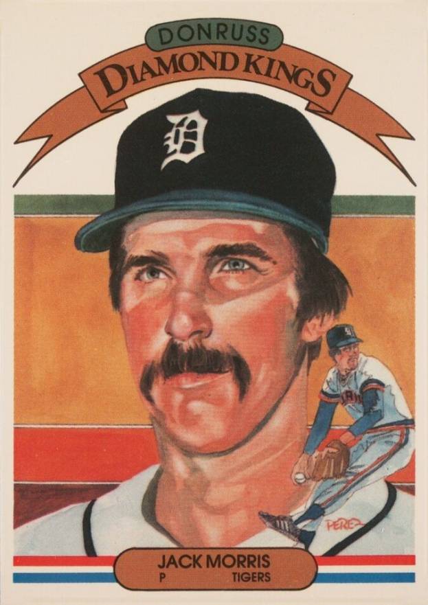 1983 Donruss Jack Morris #5 Baseball Card