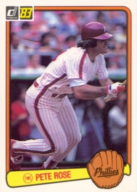 1983 Donruss Pete Rose #42 Baseball Card