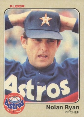 1983 Fleer Nolan Ryan #463 Baseball Card