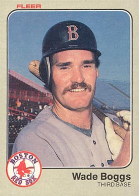 1983 Fleer Wade Boggs #179 Baseball Card
