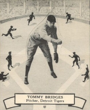 1937 O-Pee-Chee Tommy Bridges #133 Baseball Card