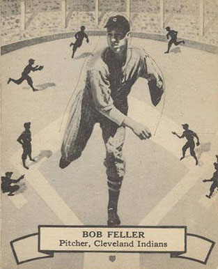 1937 O-Pee-Chee Bob Feller #120 Baseball Card