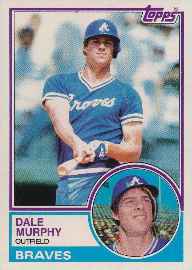 1983 Topps Dale Murphy #760 Baseball Card