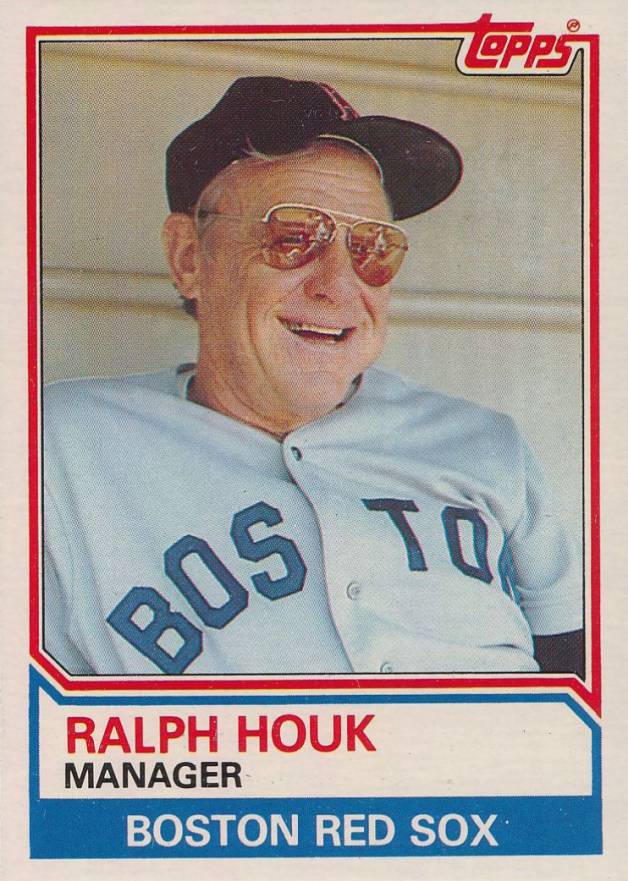 1983 Topps Ralph Houk #786 Baseball Card