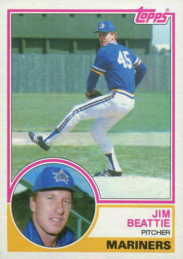1983 Topps Jim Beattie #675 Baseball Card