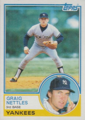 1983 Topps Graig Nettles #635 Baseball Card