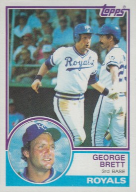 1983 Topps George Brett #600 Baseball Card