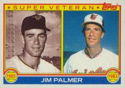 1983 Topps Jim Palmer #491 Baseball Card