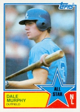 1983 Topps Dale Murphy #401 Baseball Card